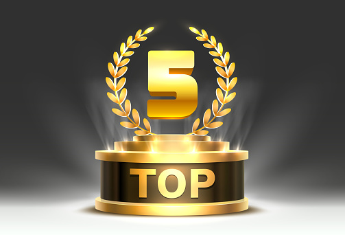 Top 5 rastreadores mais utilizados no Sistema Rodar